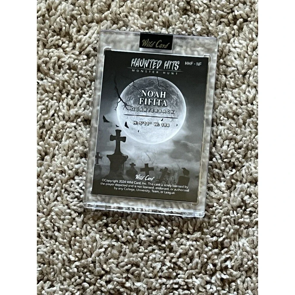 2024 Wild Card Haunted Hits Noah Fifita 2/2 Arizona Wildcats